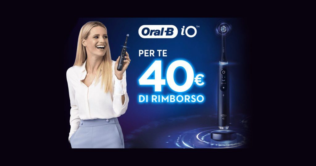 OralB per te fino a 40€ di rimborso